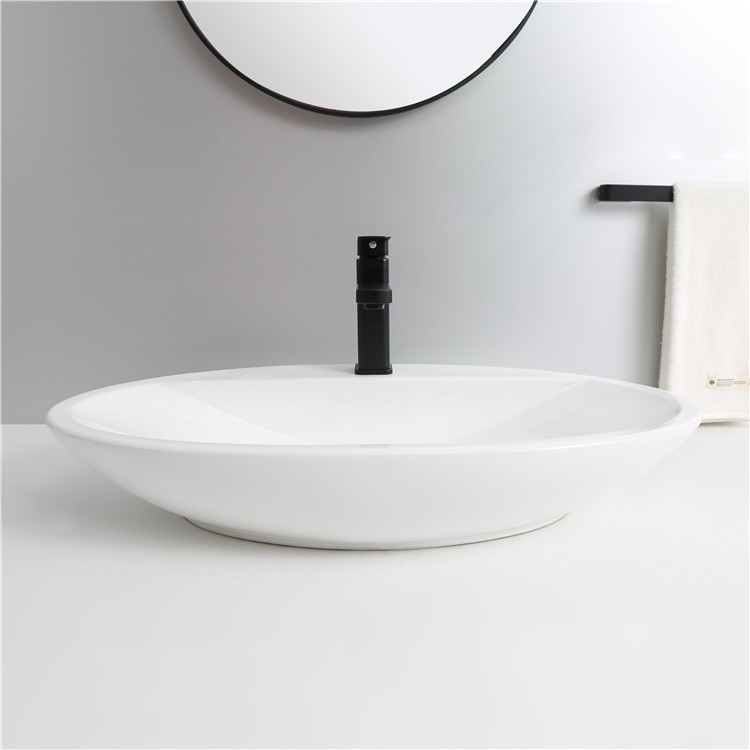 Best Quality Ceramic Art Wash Lavabo Bowl Above Counter Wash Basin Ceramic Bathroom Basin Sink
